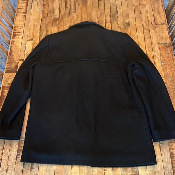 Kenneth Cole Mens Full Zip Button Snap Closure Wool Jacket Size L - Picture 5 of 6